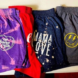 4 pack Cheer shorts size Large. All brand new